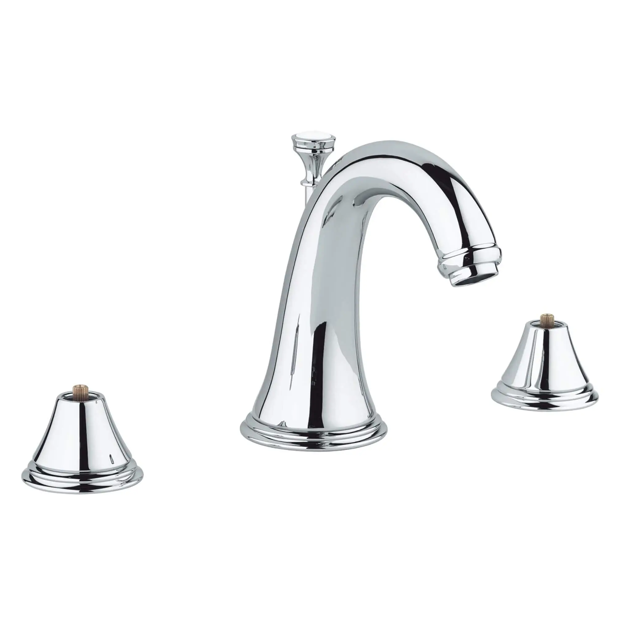 8 in. Widespread 2-Handle Mid Arc Bathroom Faucet - 1.5 GPM